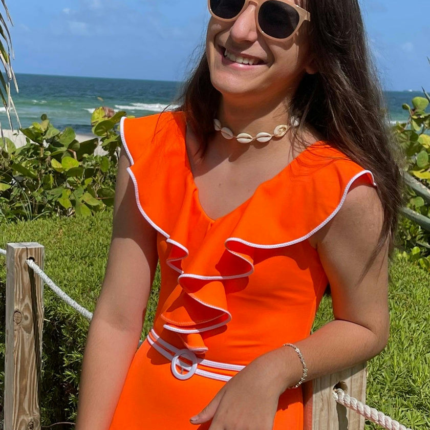 Tika Sleeveless One-Piece Swimsuit