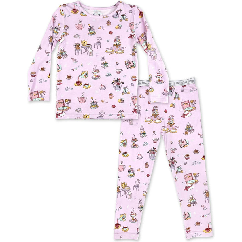 Tea Party Bamboo Kids Pajamas