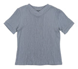 Cotton Gauze V-Neck Shirt