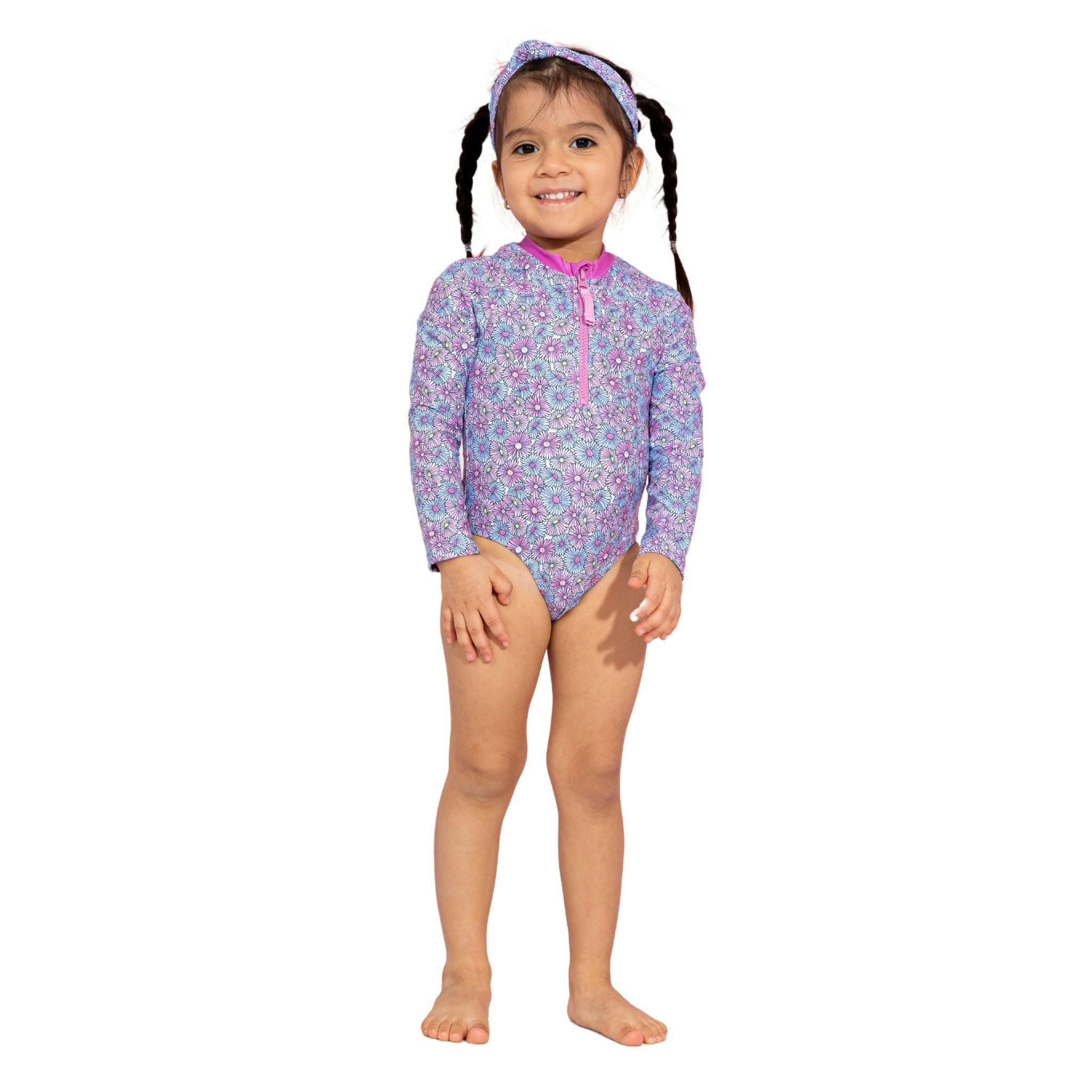 Daisy One-Piece Rashguard Set