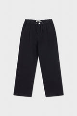 Organic Cotton Recycled Polyester Pleated Pant