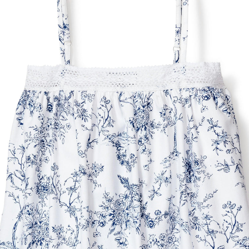 Girl's Twill Lily Nightgown in Timeless Toile