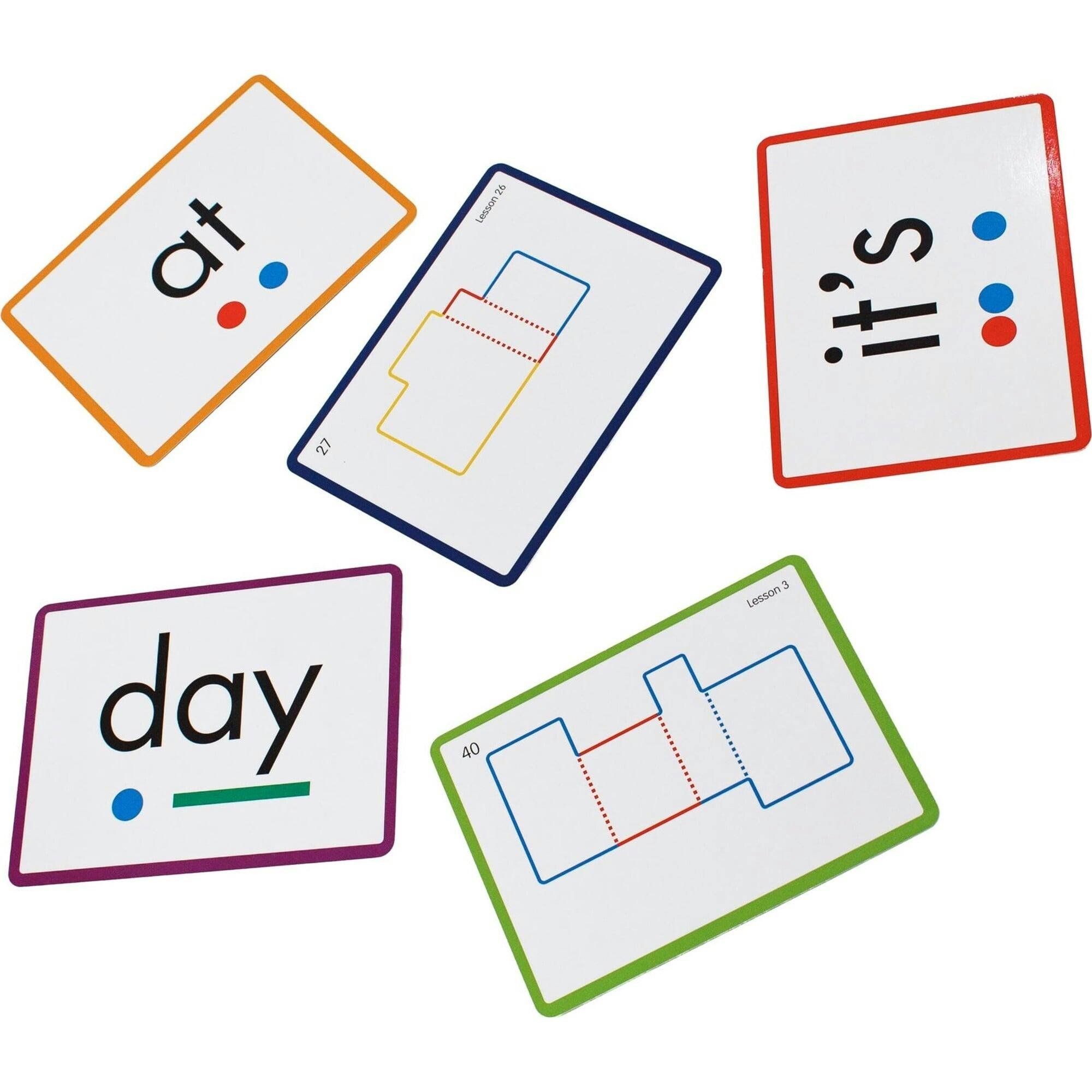 Rainbow Phonics - Sight Words - 52 Word Cards