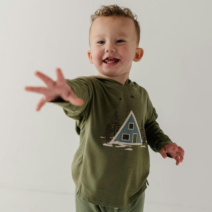 Boy's Jersey Hoodie