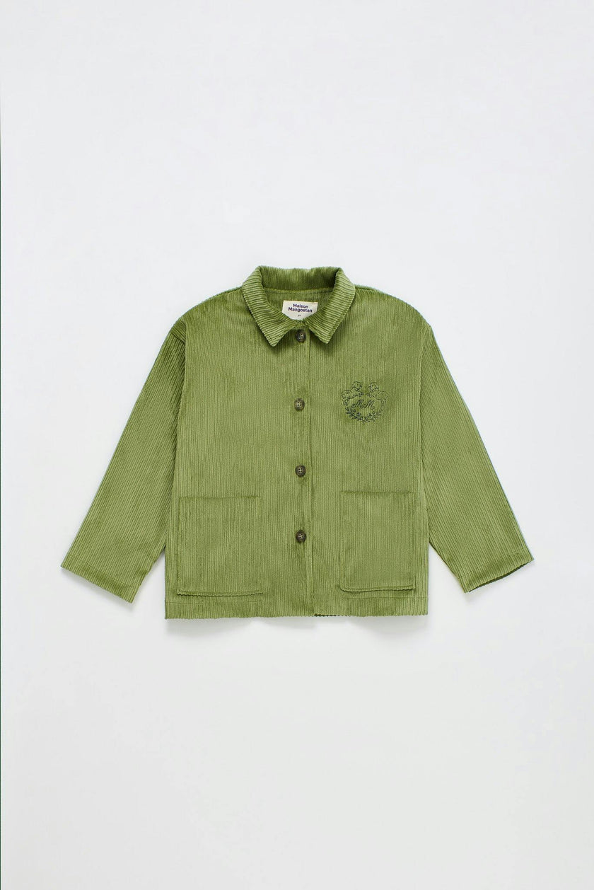 CORDUROY SHIRT GREEN