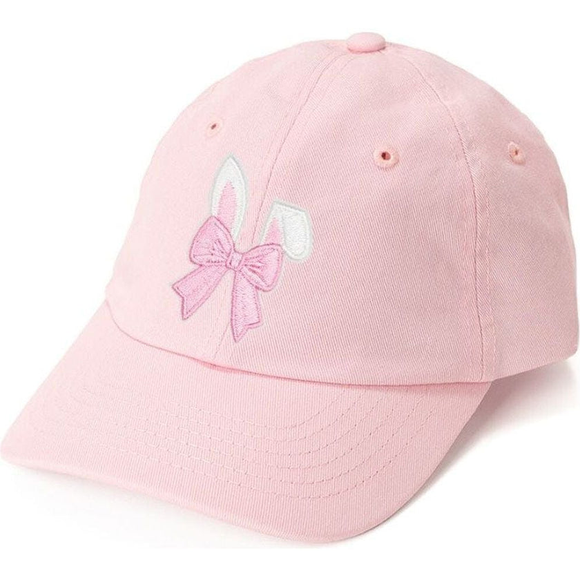 Coquette Easter Bunny Patch Baseball Hat