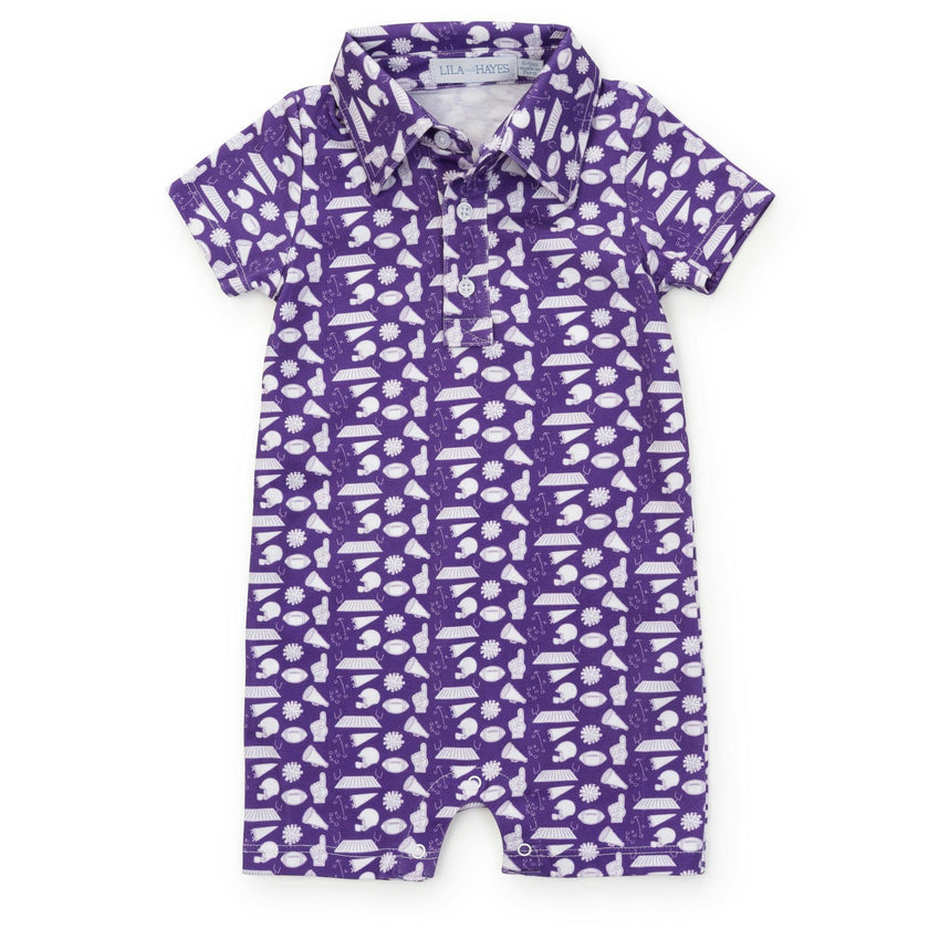 Tripp Boys' Polo Shortall - Pep Rally Purple