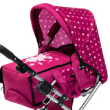 Bayer Design Dolls: Pram City Star - Bordeaux, White, Fairy