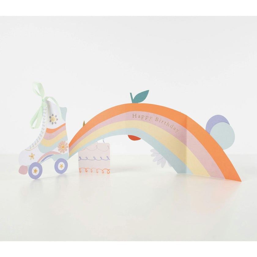 Roller Skate Birthday Card