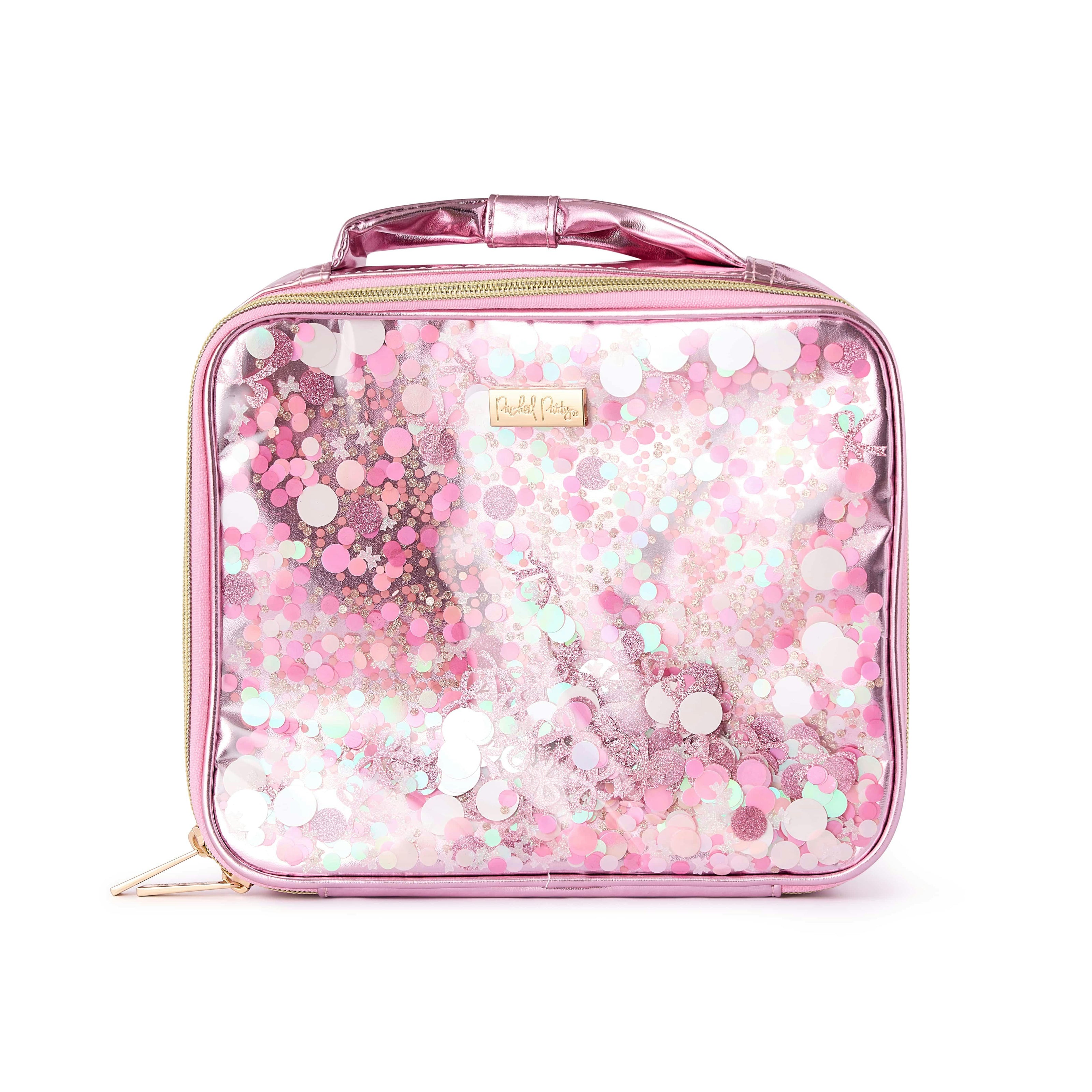Pink Confetti-Filled Lunchbox
