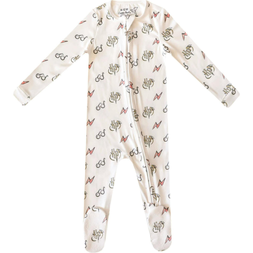 Harry Potter Zip-Up Footie, Prints