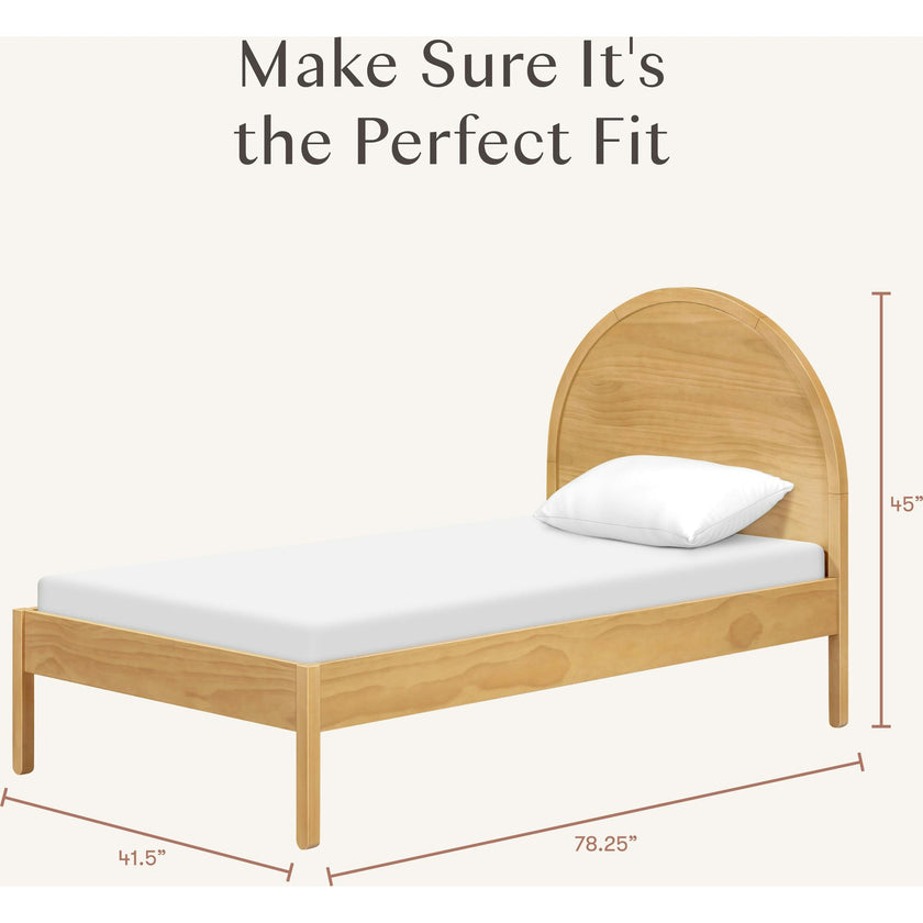 Bondi Twin Bed in Honey