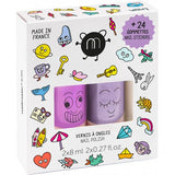 WOW Polish and Nail Stickers Set