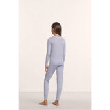 Kids TENCEL™ Modal Unisex Long PJ Set, Purple
