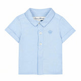 TARTINE ET CHOCOLAT Short Sleeve Baby Chemise - Nuage