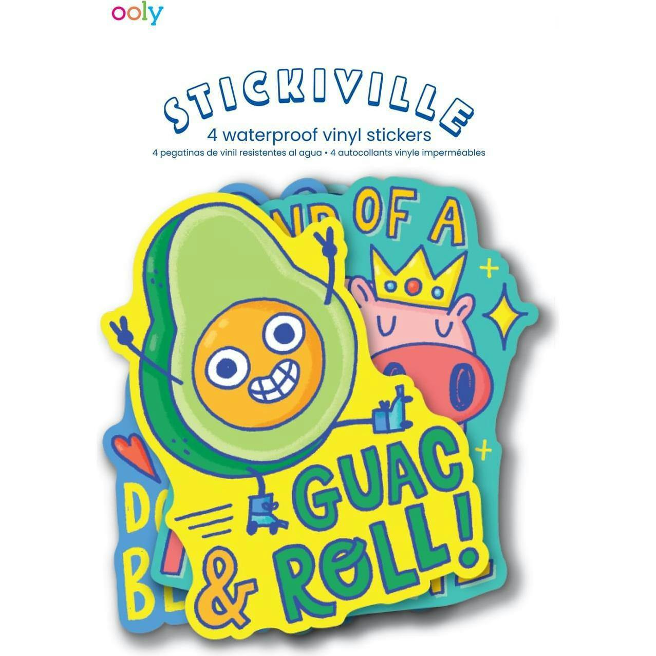 Stickiville Punny Pals Vinyl Stickers