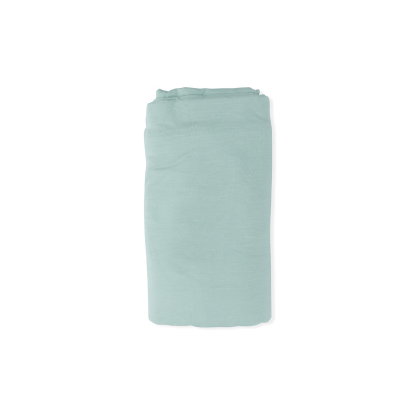 Solid Misty Blue - Swaddle Blanket