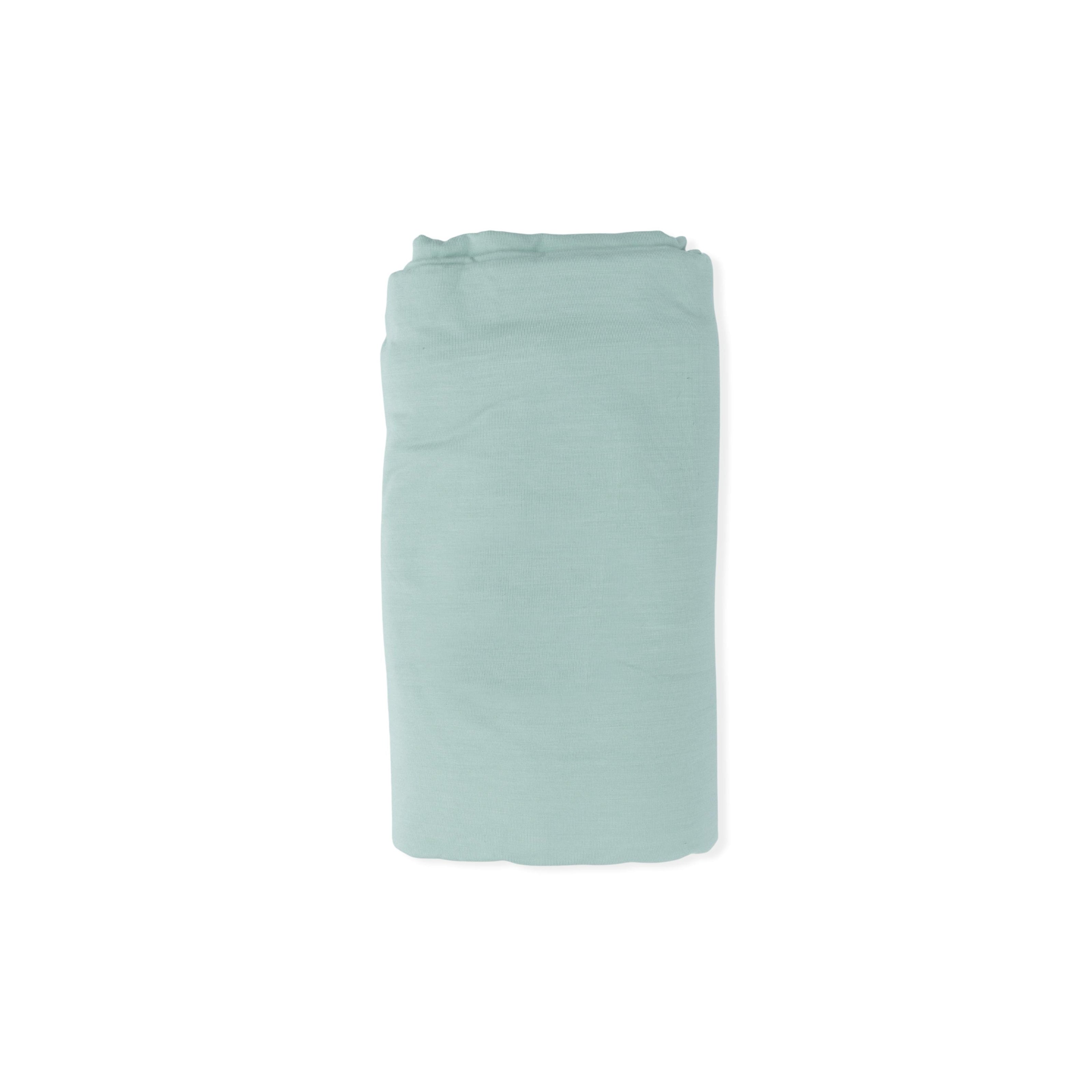 Solid Misty Blue - Swaddle Blanket