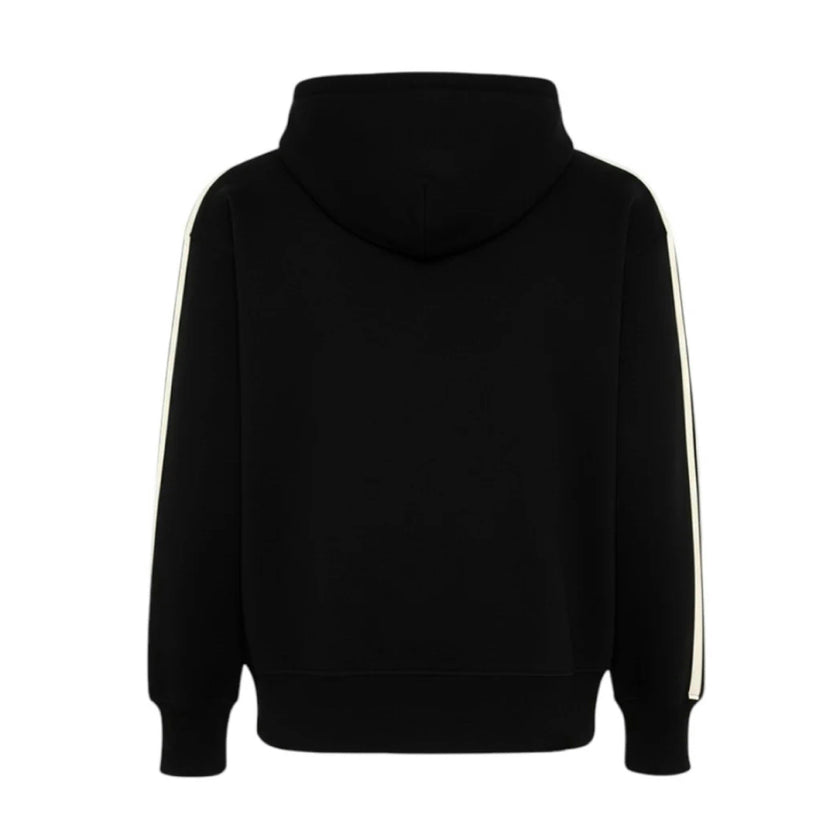 Black Mini Track Hoodie