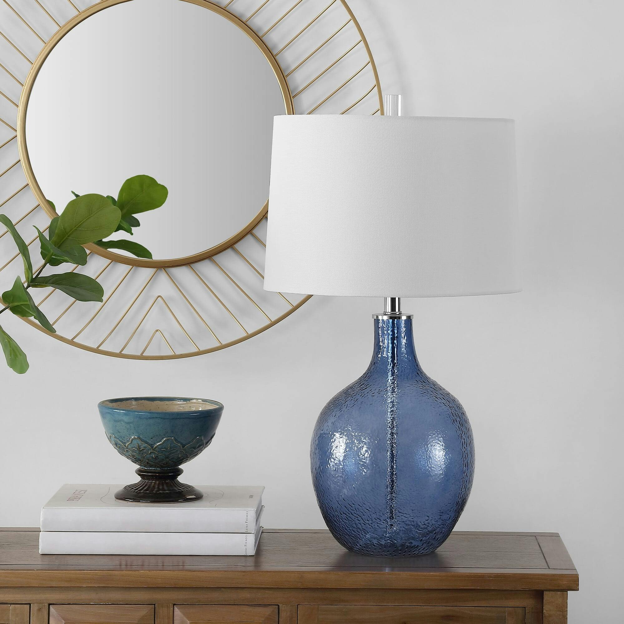 Nadine Glass Table Lamp