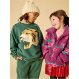 Embroidered Popover, Green