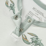 Mint Lobster Luxe Stretch Shortall