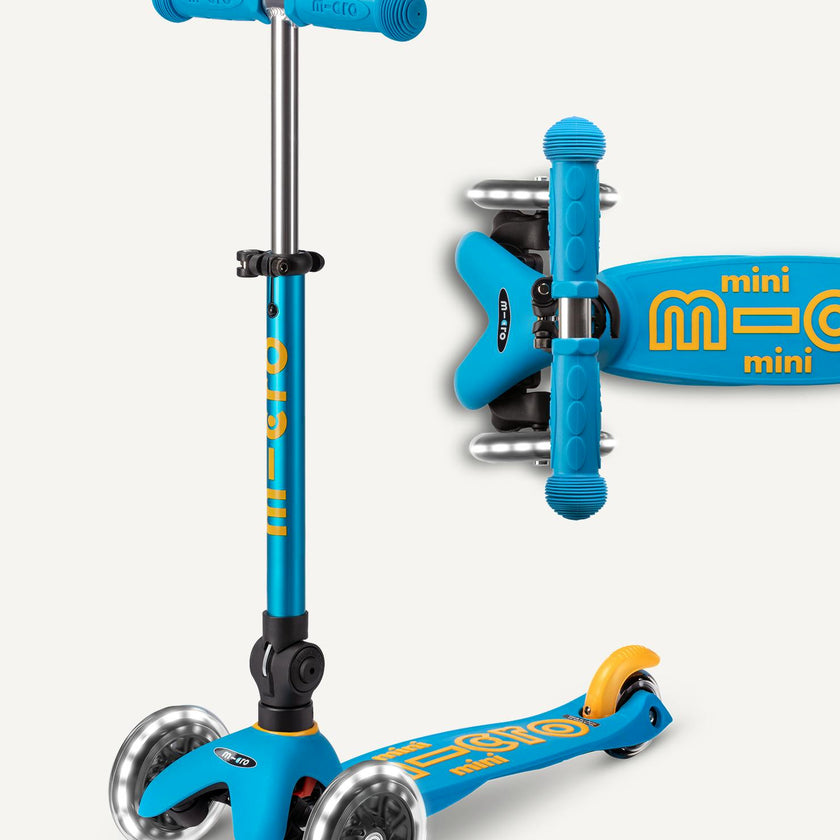 Micro Mini Foldable LED Scooter