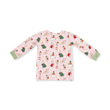 Christmas Dogs Pink - Long Sleeve Loungewear Set