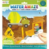 Water Amaze Water Reveal Boards - Helpful Vehicles - 12 Boards