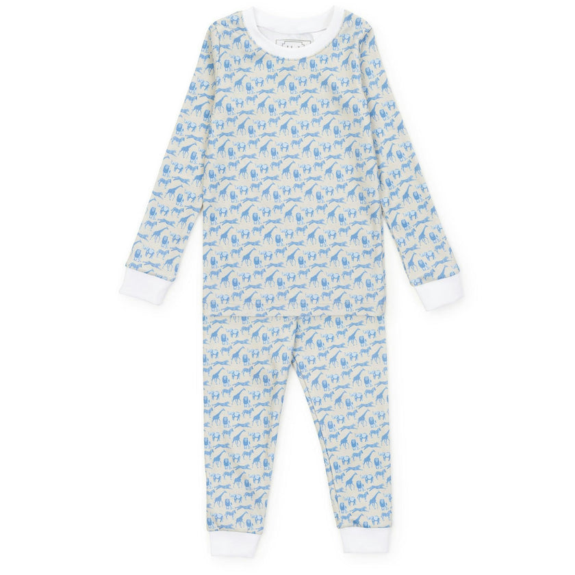 Grayson Boys' Pajama Pant Set - Blue Savanna Safari