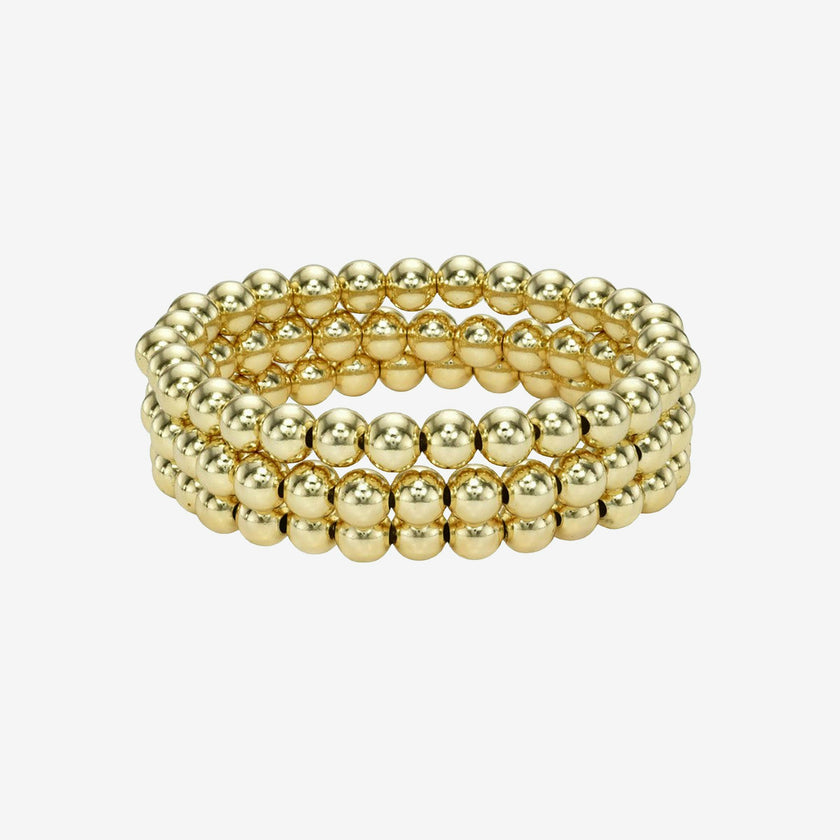 6mm Bead Bracelet Stack