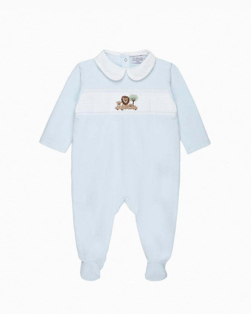 Baby Augustus & Cubs Smocked Onesie