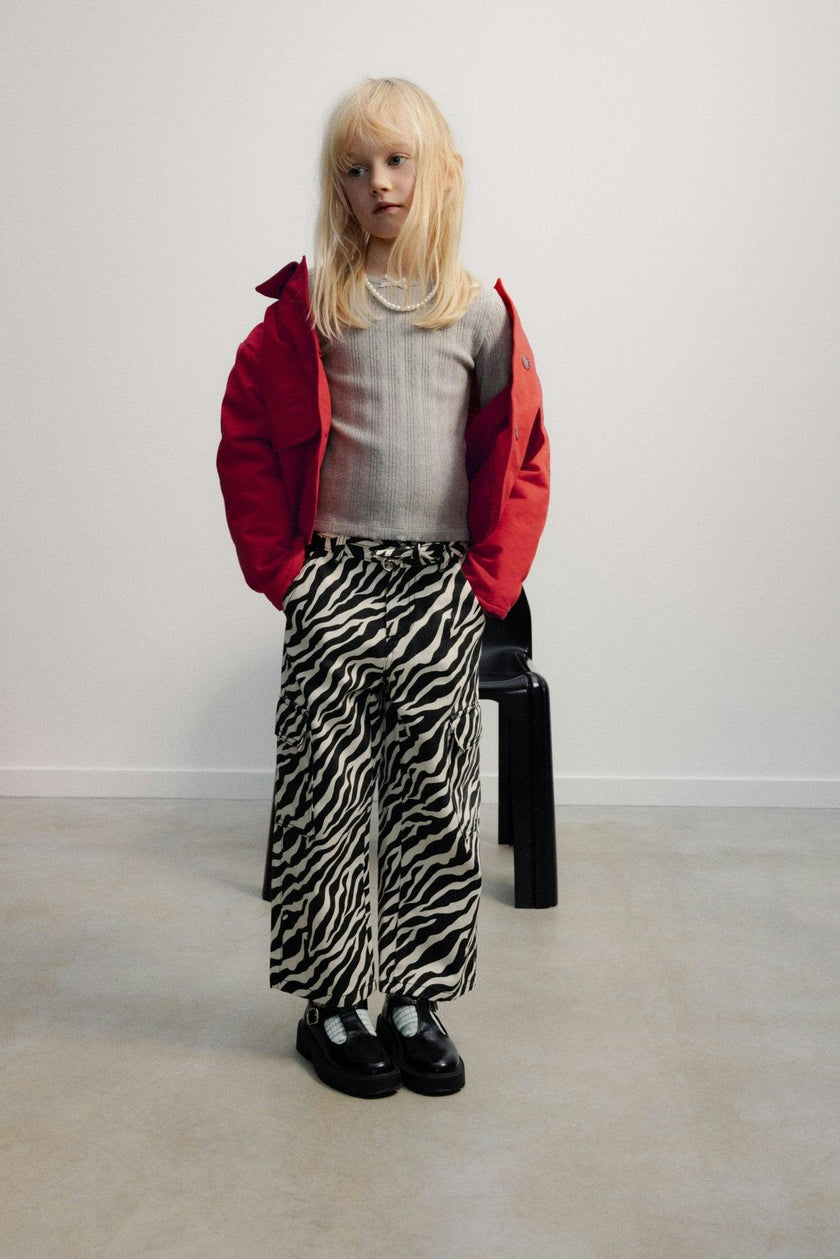 Dakota Trouser Zebra Print