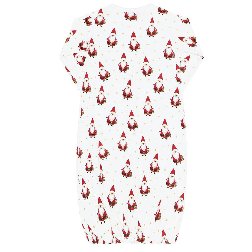 Santa Print Gown