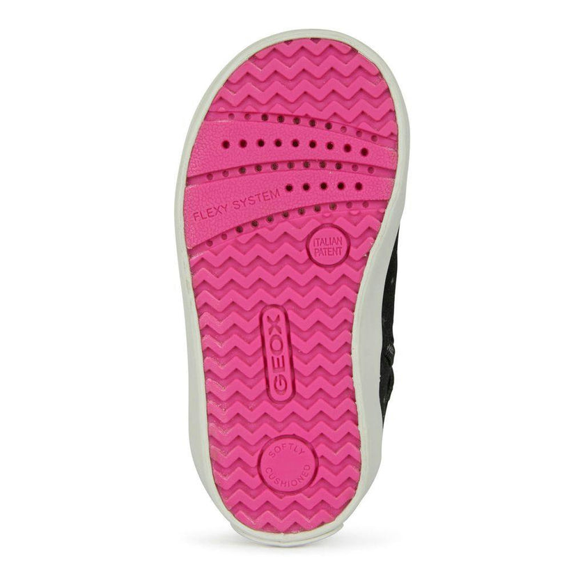 Black Kilwi Neon Bolt High Top Sneakers