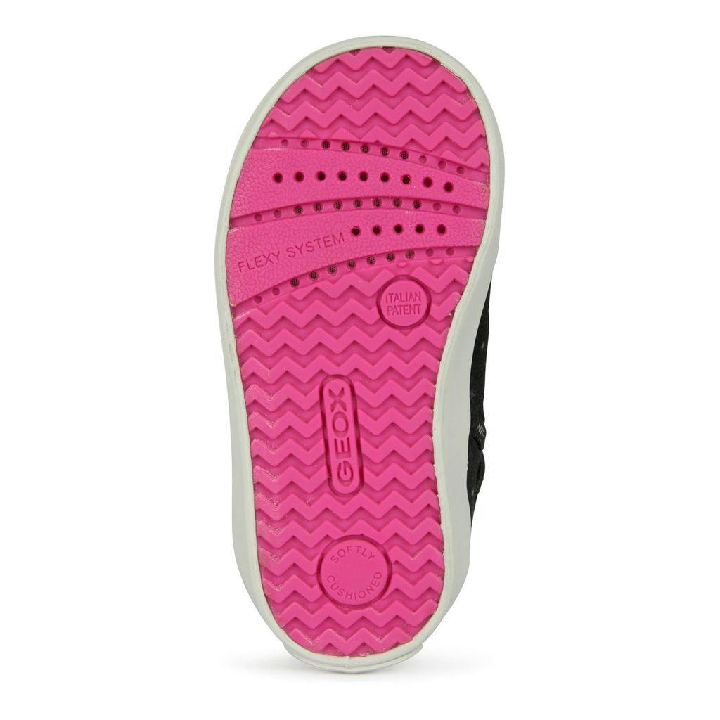Black Kilwi Neon Bolt High Top Sneakers