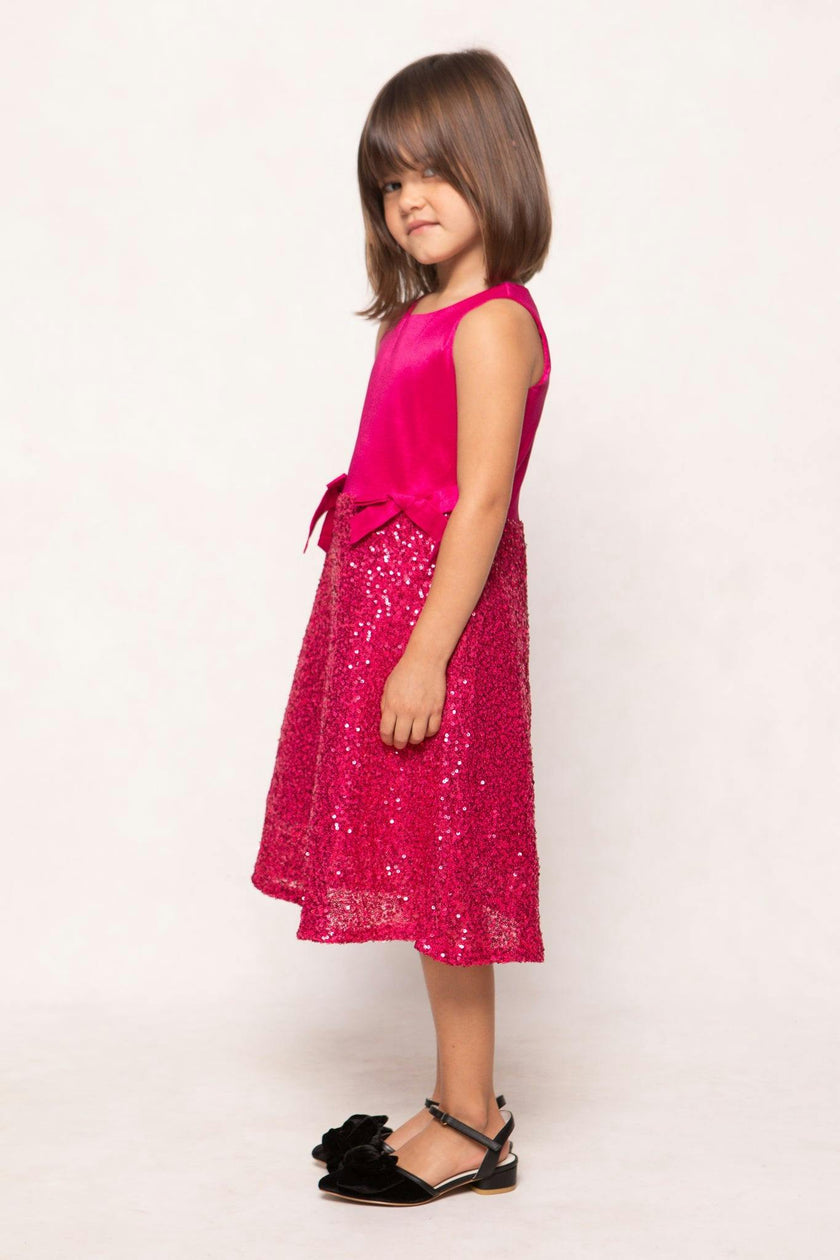 Mini Alexis Dress in Fuchsia