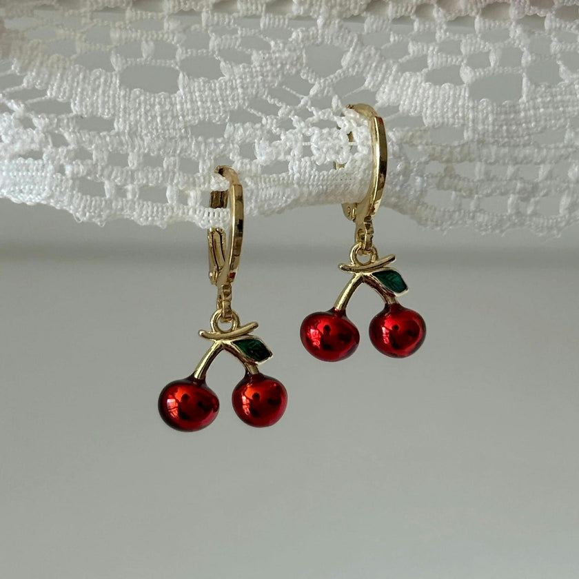 Cherry Dangle Earrings