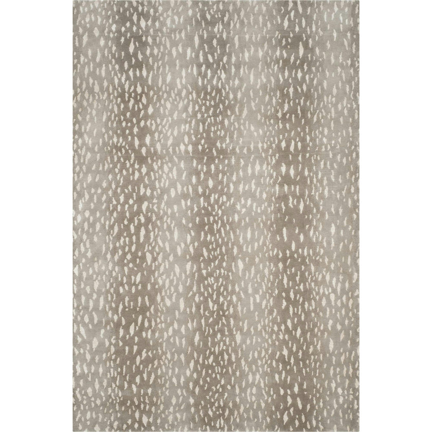Tibetan Knox  Rug, Grey