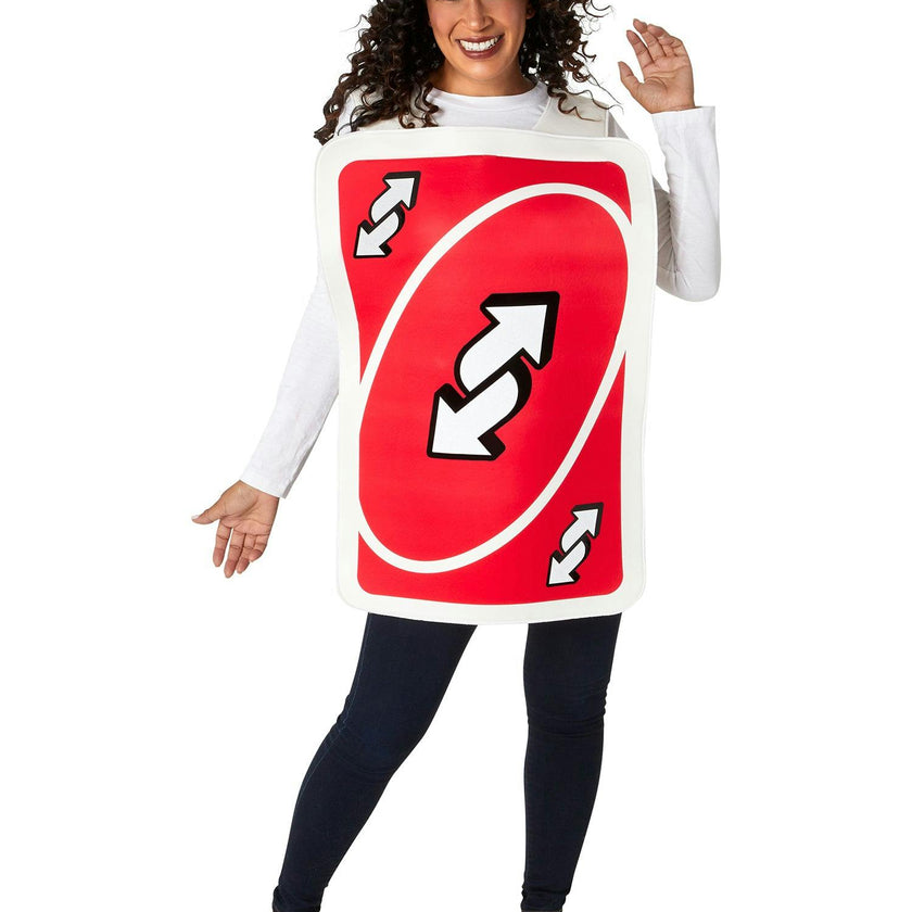 Adult Mattel Uno Reverse Card Costume