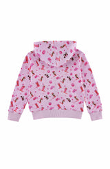 Soft Fleece Zip Up, Disco Cowgirl