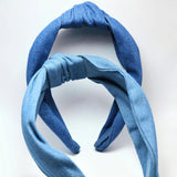 Comfy Denim Knot Headband