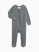 Lane Waffle Knit Zipper Sleeper