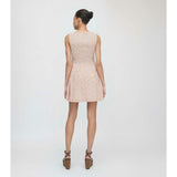 The Cosima Mini Nap Dress - Ivory Geo Ditsy