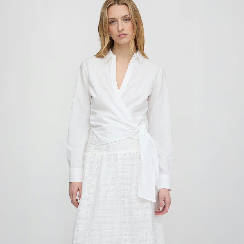 The Amaris Top - White