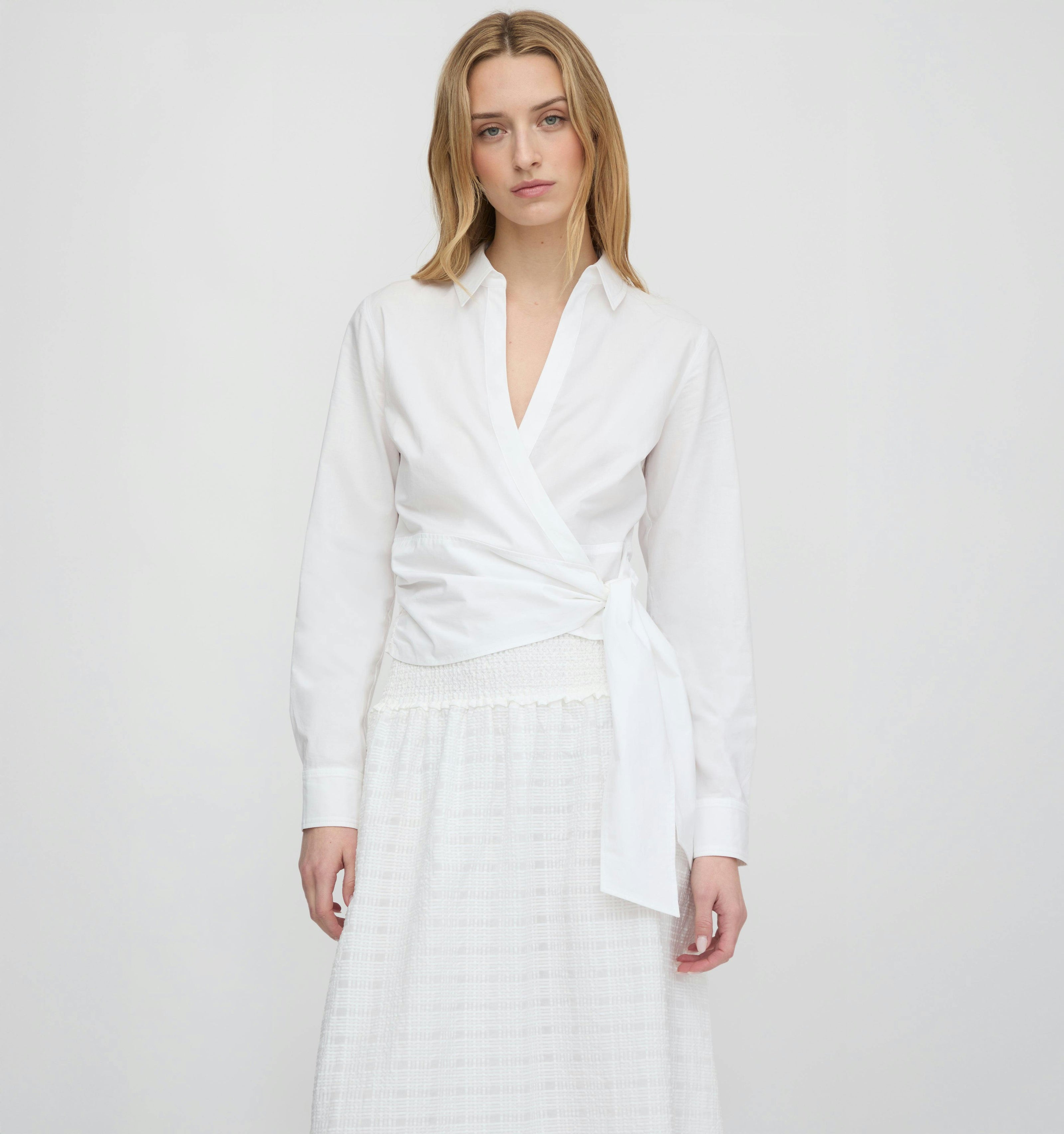 The Amaris Top - White