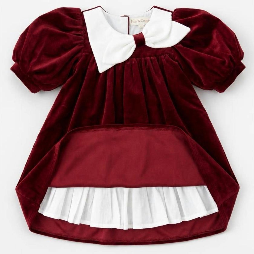 Cotton Velvet Rosemoor Dress