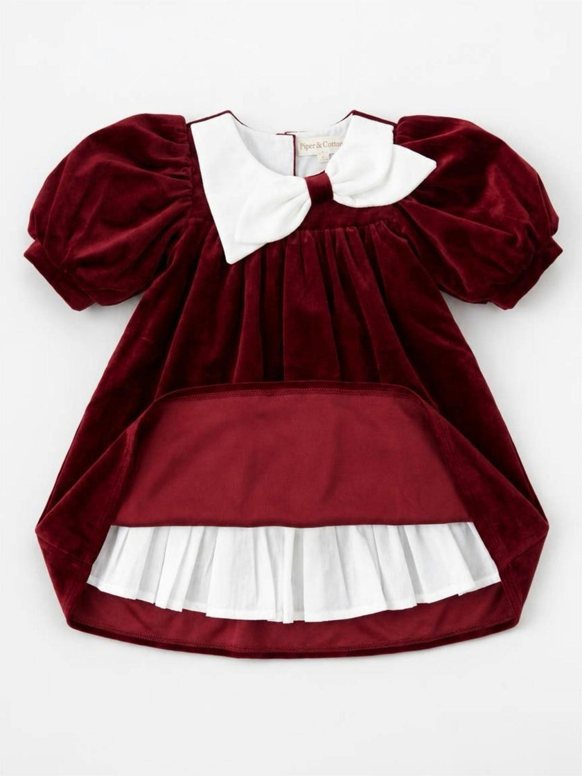 Cotton Velvet Rosemoor Dress