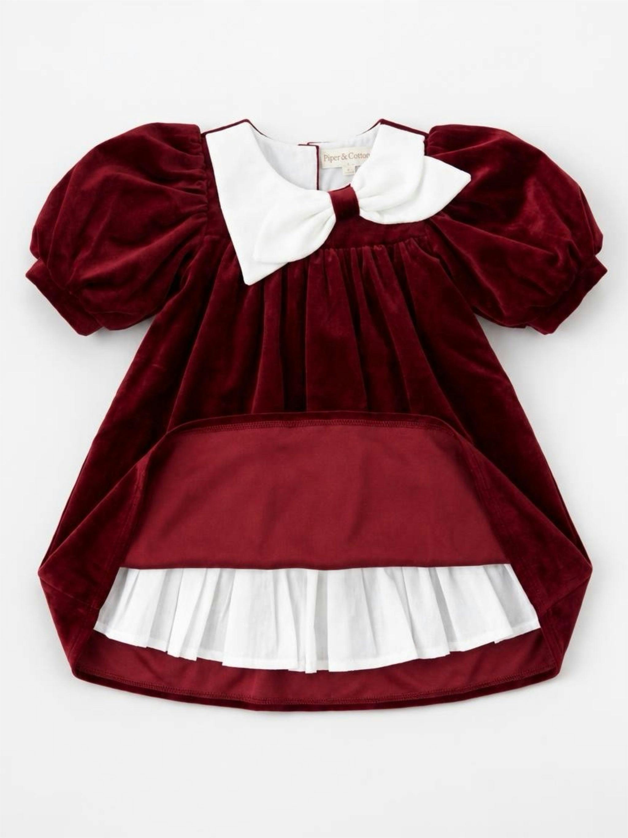Cotton Velvet Rosemoor Dress