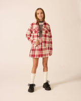 Flannel Shirt in Jazzberry Plaid
